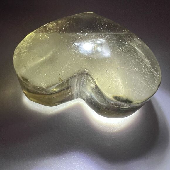 Citrine Crystal Heart Carving‎ (8) - Picture 5 of 11